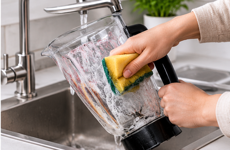 Cómo limpiar una batidora de vaso sin que quede olor